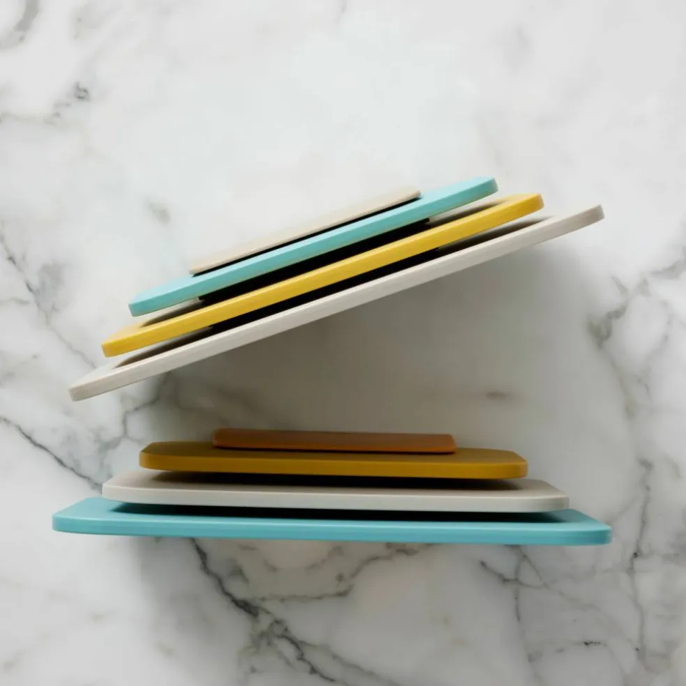 Skärbräda set 3 delar, curry