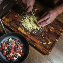 Skärbräda XL 55x40x4 cm, akaciaträ