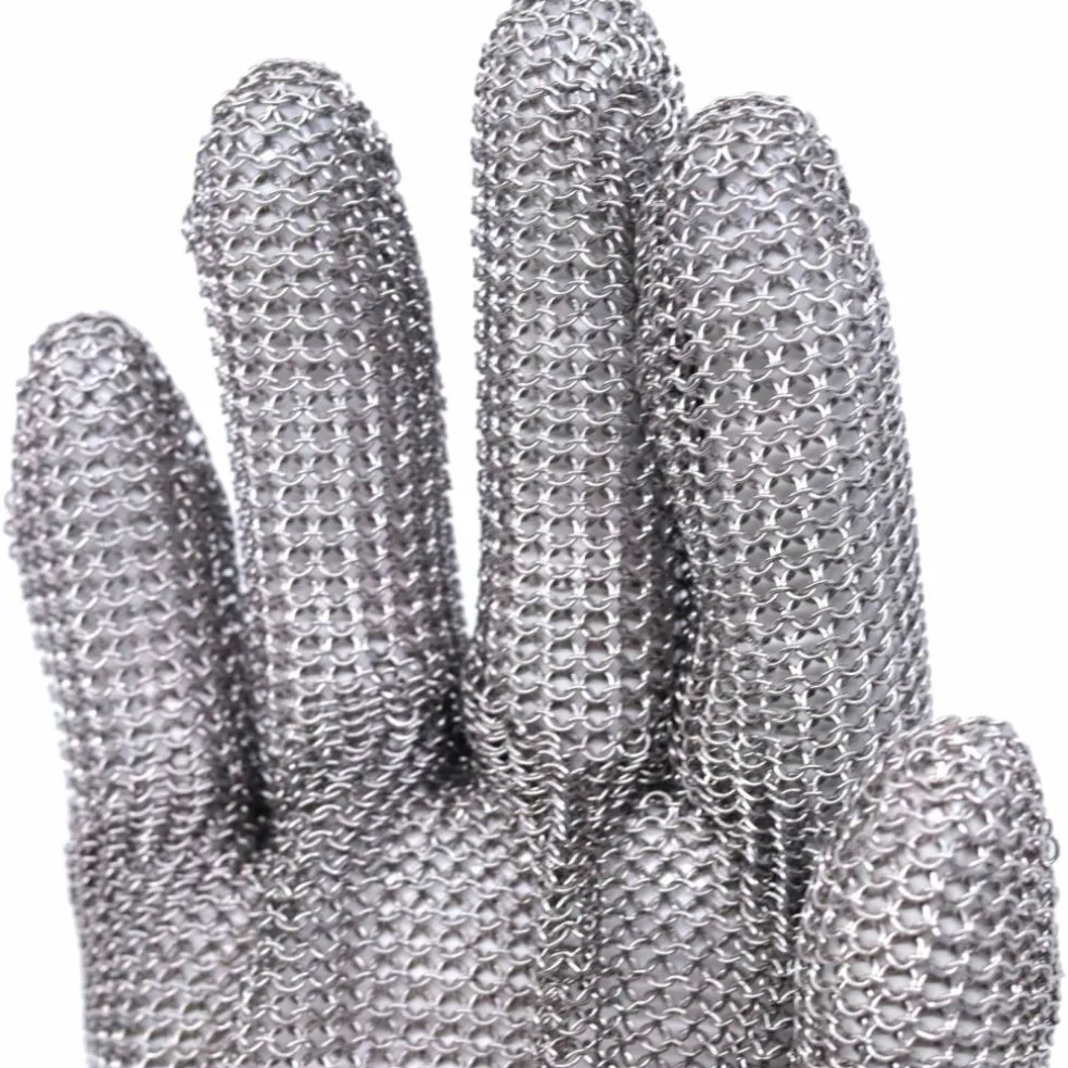 Skärhandske, rostfritt stål, x-small