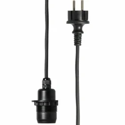 Sky kabel för utomhusbruk E27 5m, svart