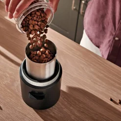 Sladdlös kaffekvarn 12V utan batteri