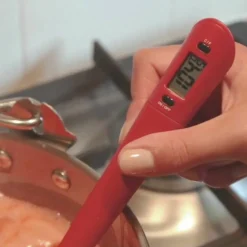 Slev med termometer
