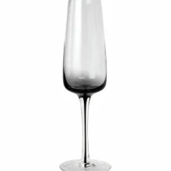 Smoke' Munblåst champagneglas
