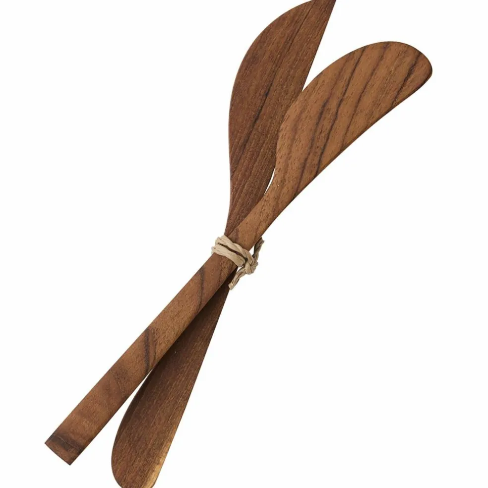 Smörknivar, teak
