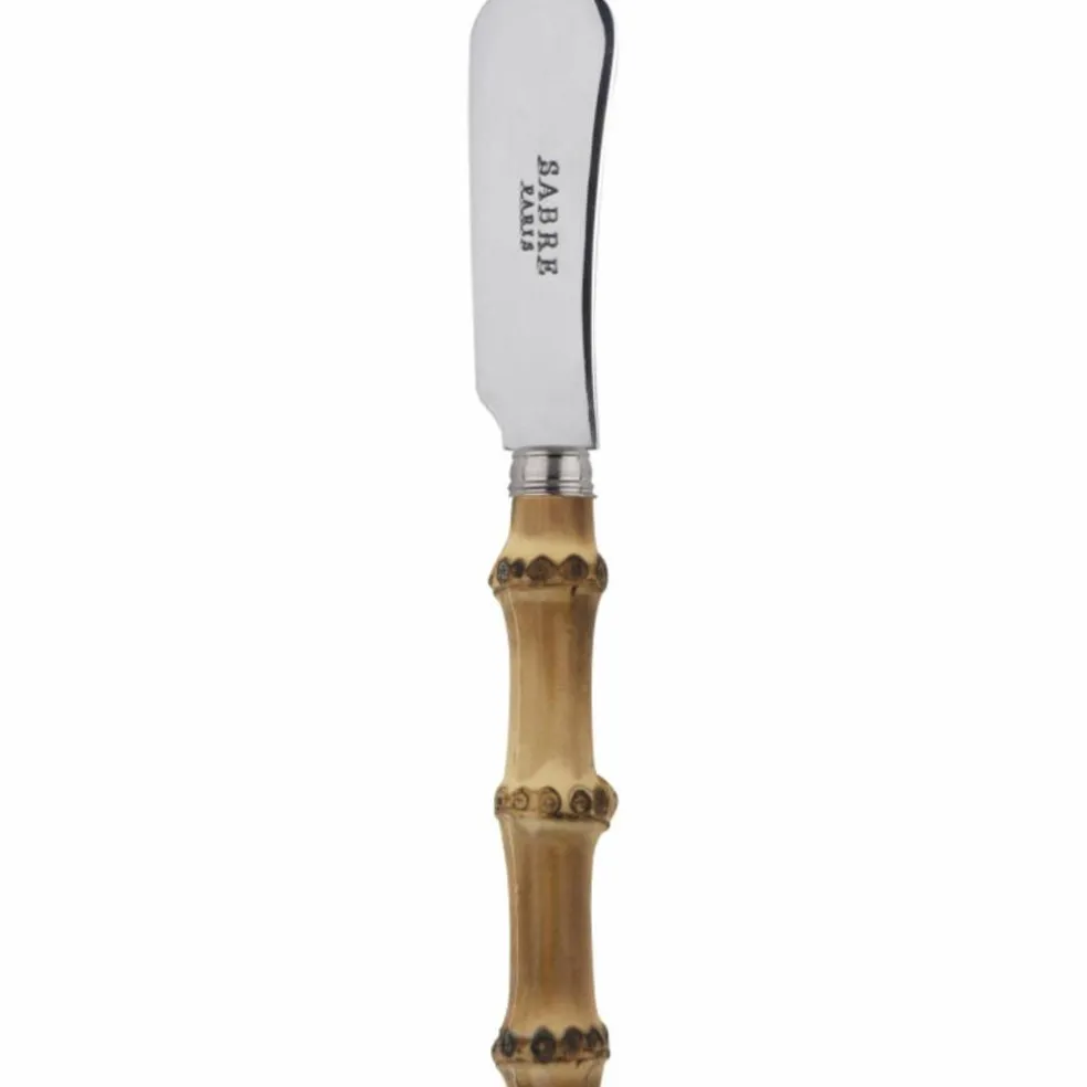 Smörkniv 14 cm, bamboo light