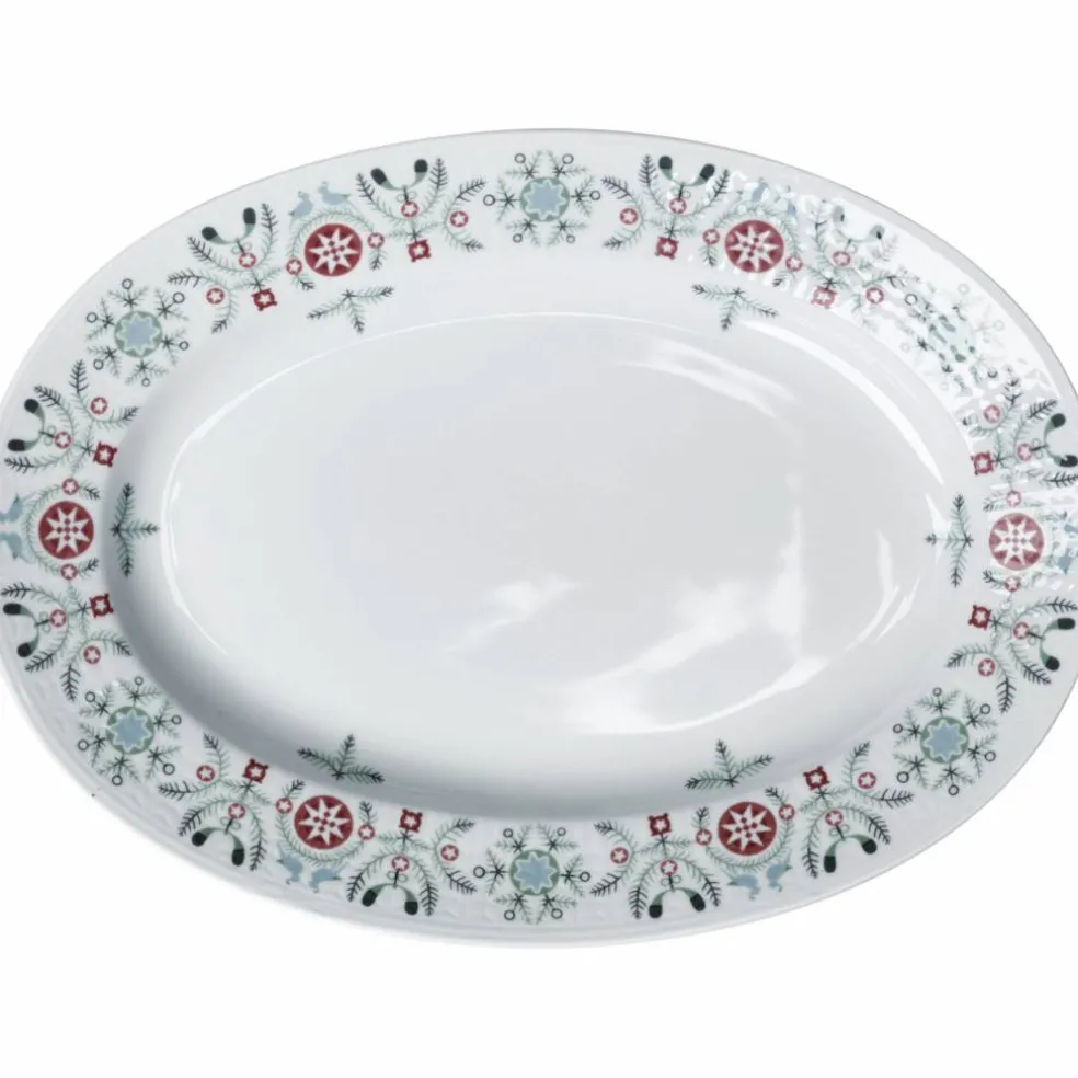 Snö Tallrik oval 32 cm