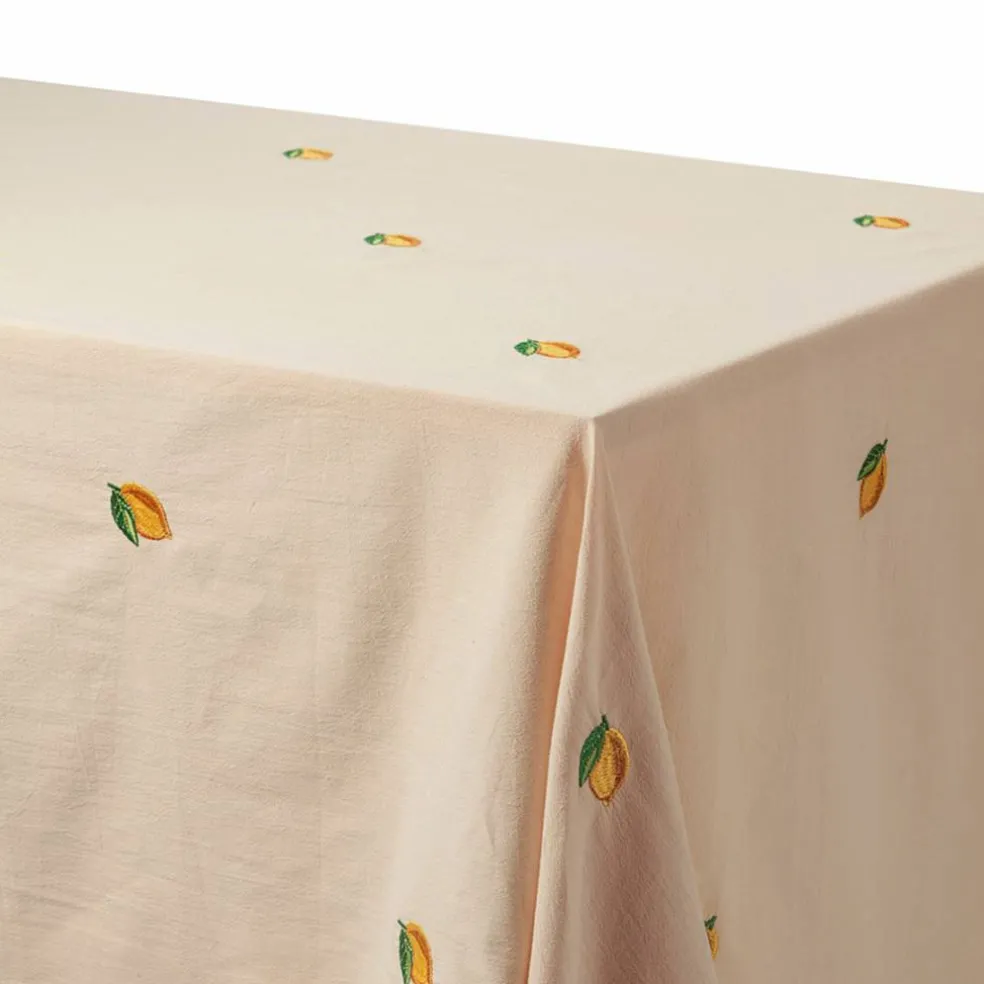 Soda Lemon bordsduk 250x145 cm, beige