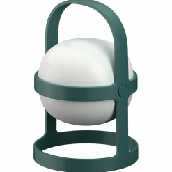 Solar Circular lampa 25 cm, grön