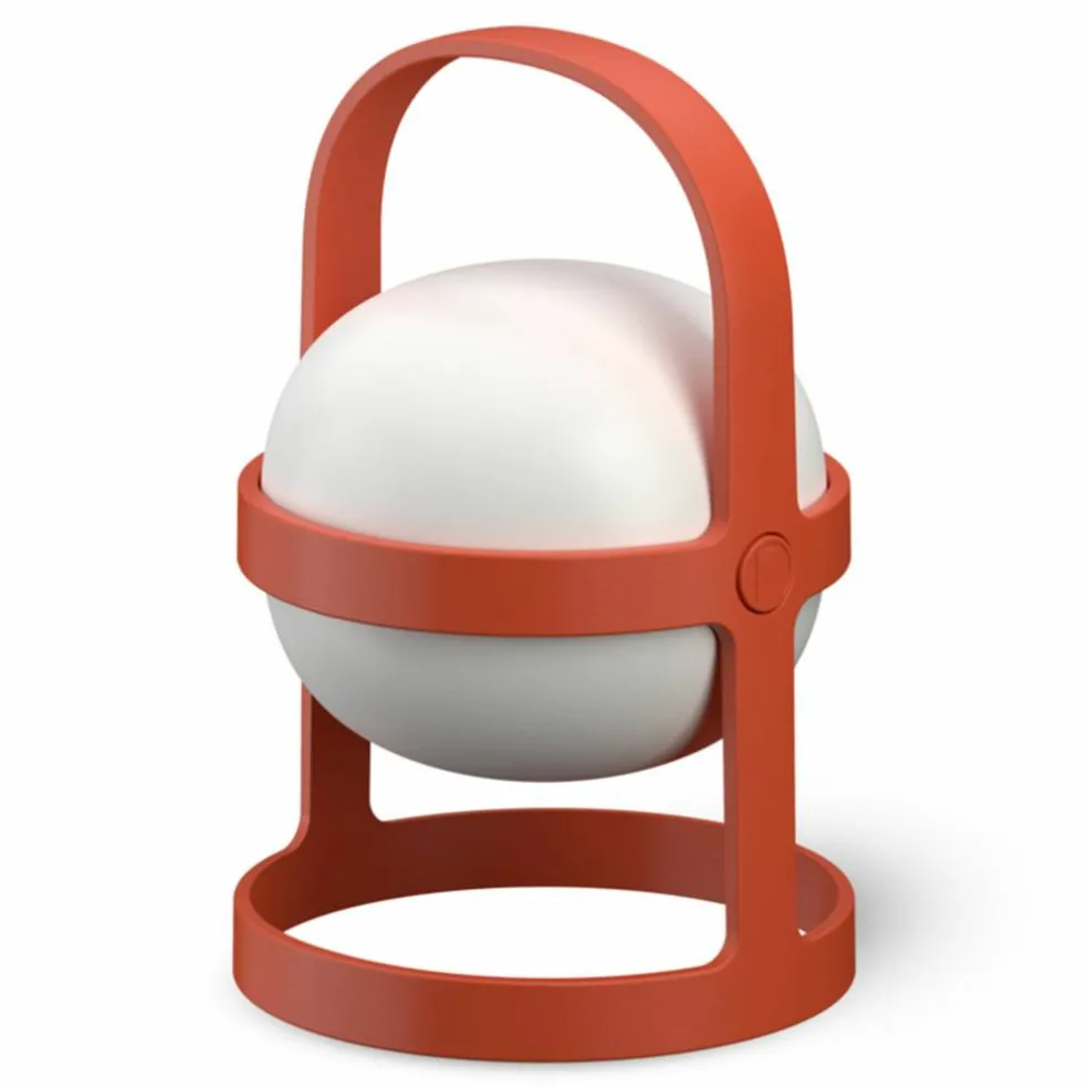 Solar Circular lampa 18,5 cm, terrakotta