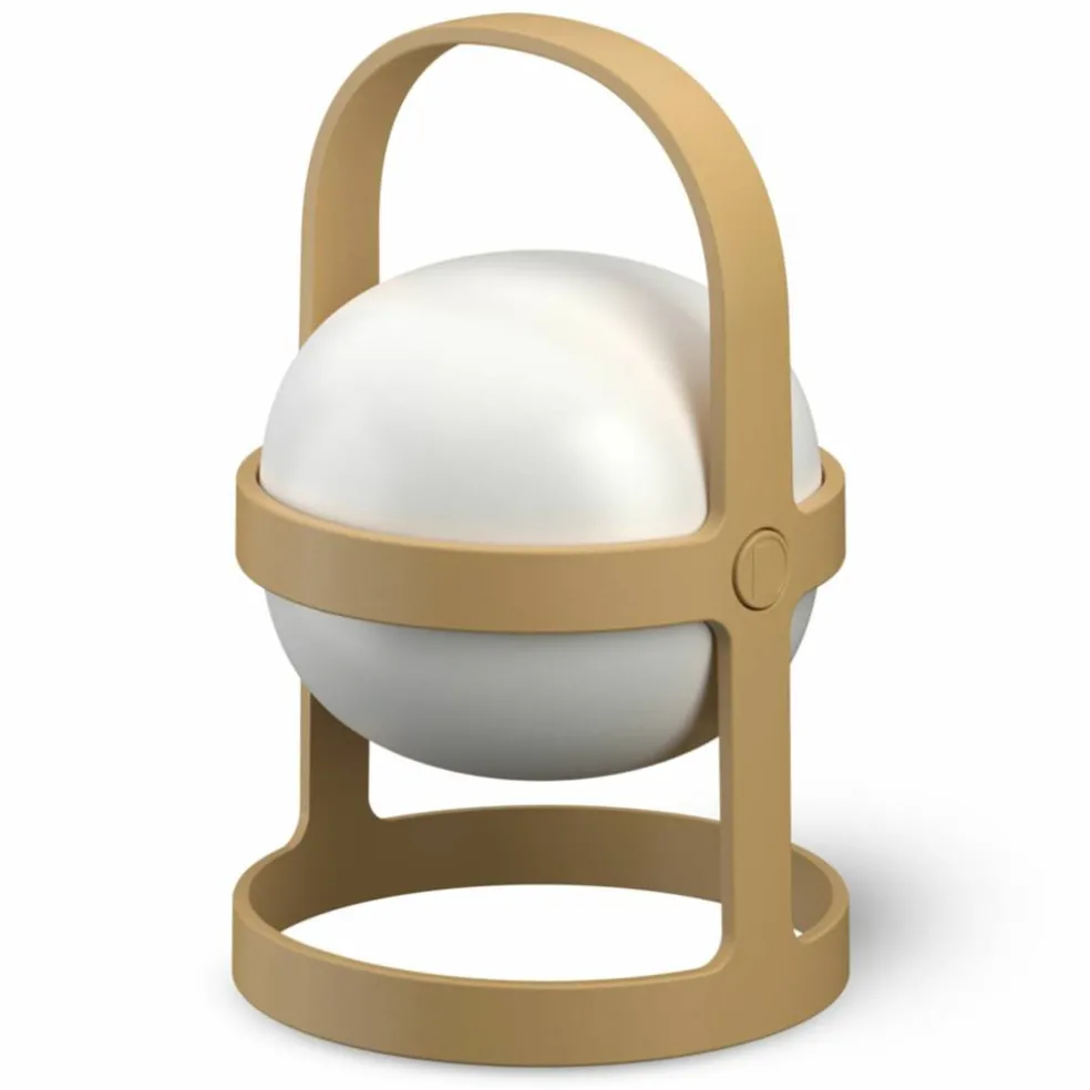 Solar Circular lampa 25 cm, wheat