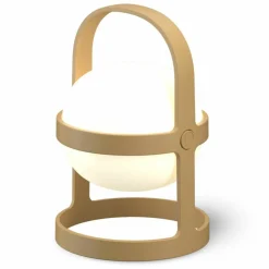 Solar Circular lampa 25 cm, wheat