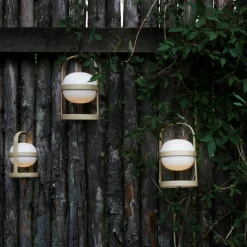 Solar Circular lampa 25 cm, wheat