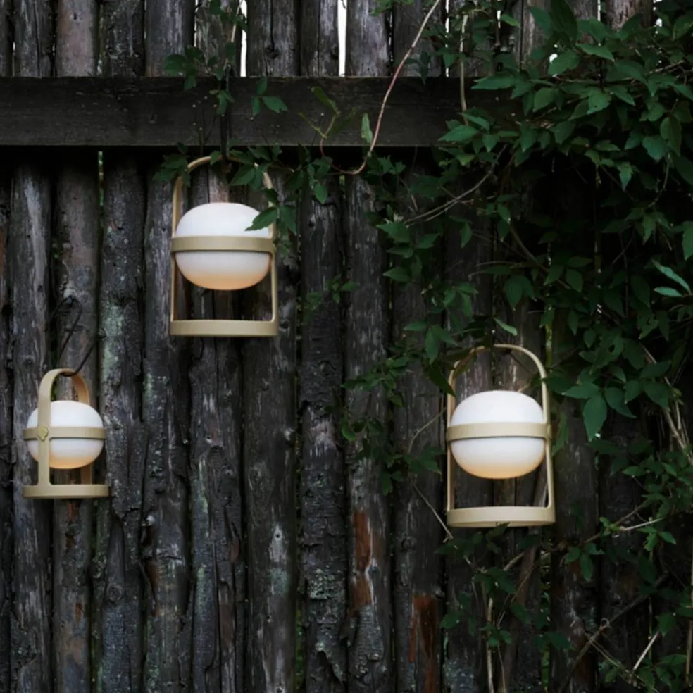 Solar Circular lampa 25 cm, wheat