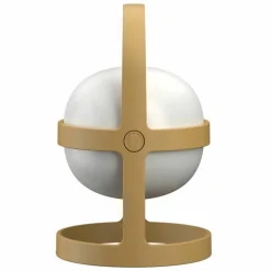 Solar Circular lampa 25 cm, wheat