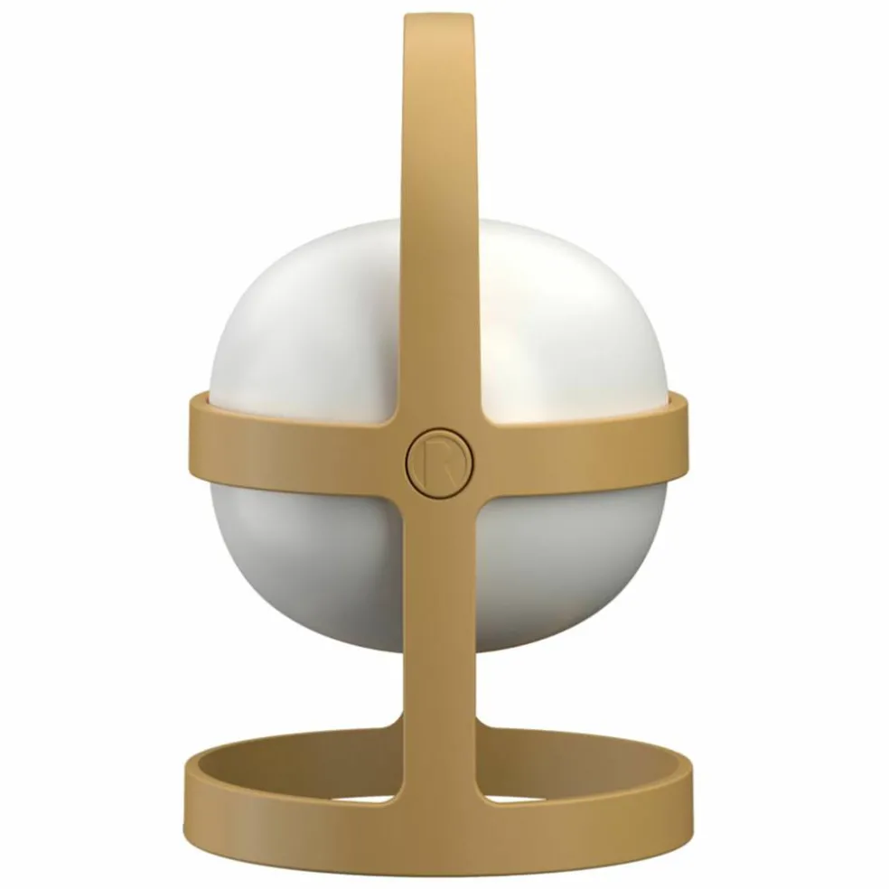 Solar Circular lampa 25 cm, wheat