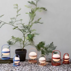 Solar Circular lampa 18,5 cm, wheat
