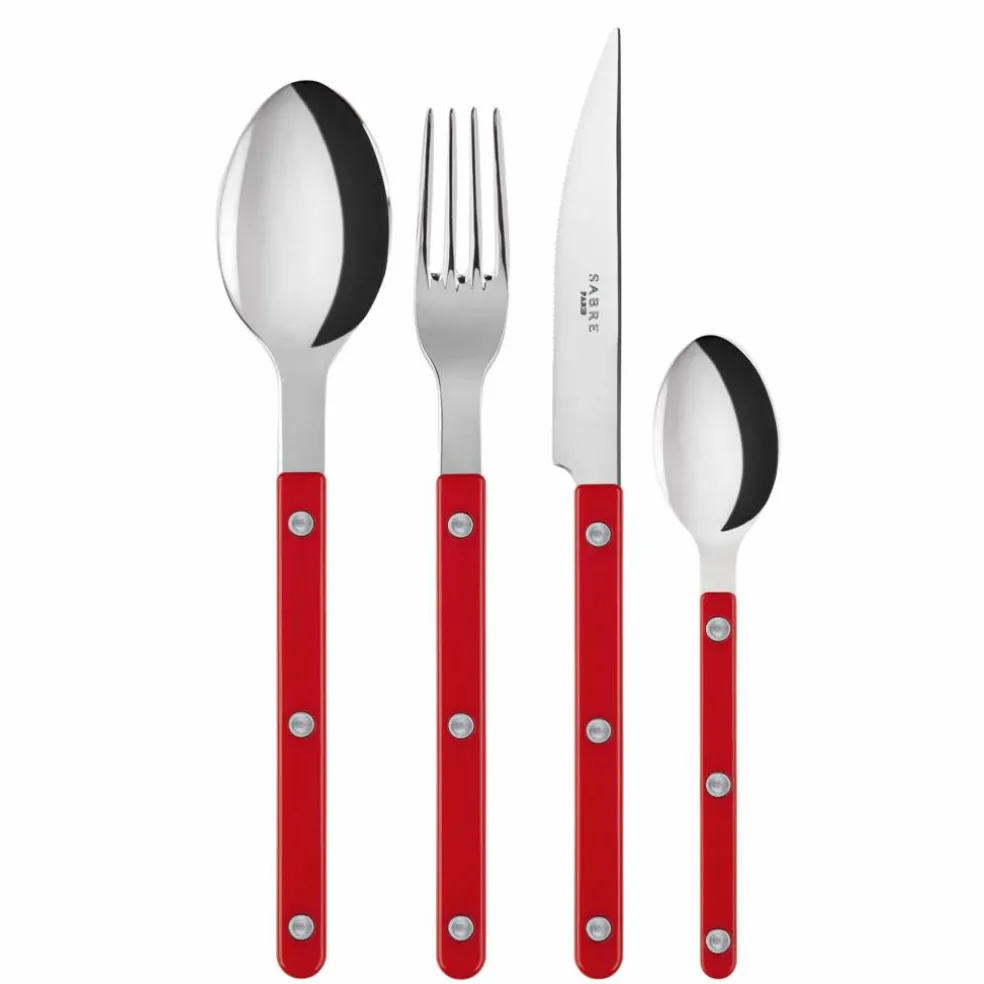 Solid bestickset 4 delar, light kaki