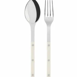 Solid serveringsset 2 delar, light kaki