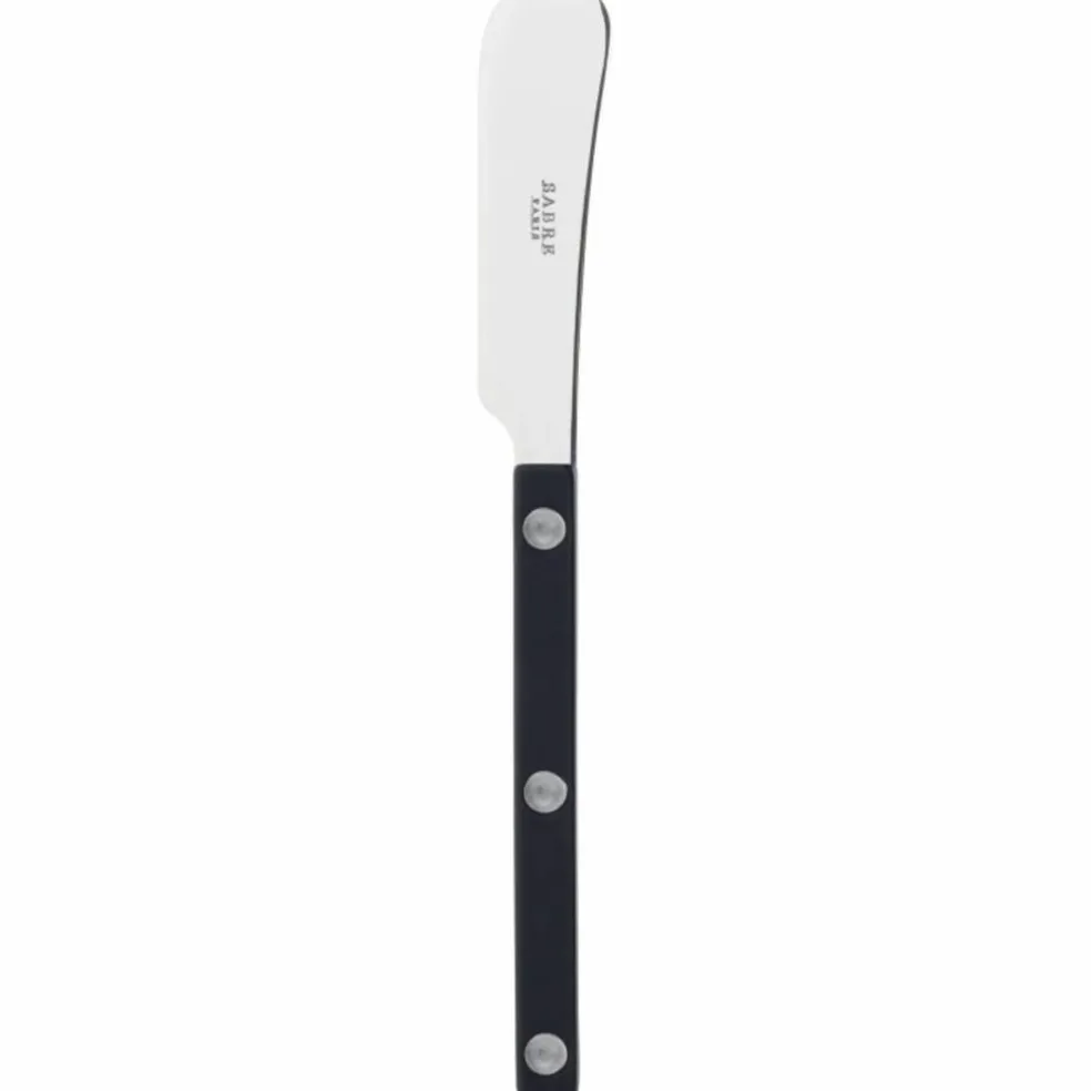 Solid smörkniv 14 cm, black