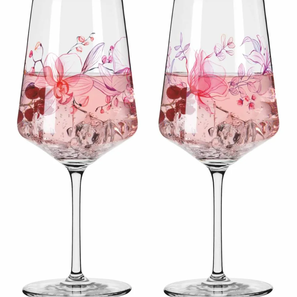 Sommersonett No 19 & 20 vinglas, 2-pack