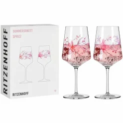 Sommersonett No 19 & 20 vinglas, 2-pack