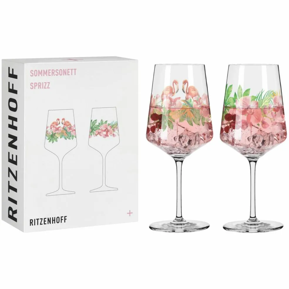 Sommersonett No. 5 vinglas, 2 st
