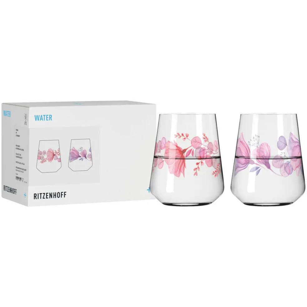 Sommersonett vattenglas 51 cl, 2 st.