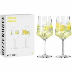 Sommertau Hugo vinglas, 2 st
