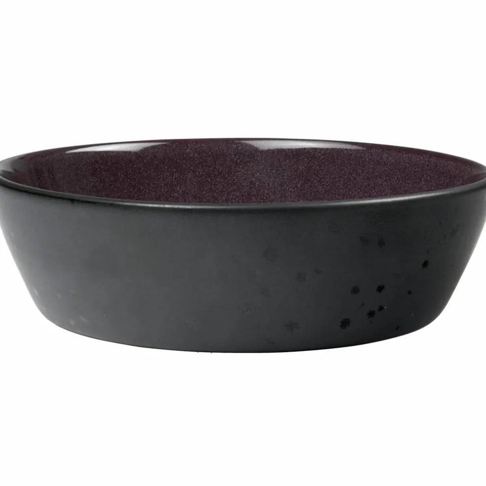 Soppskål 18 cm svart/lila