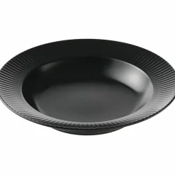 Soppskål 23 cm Svart Stengods