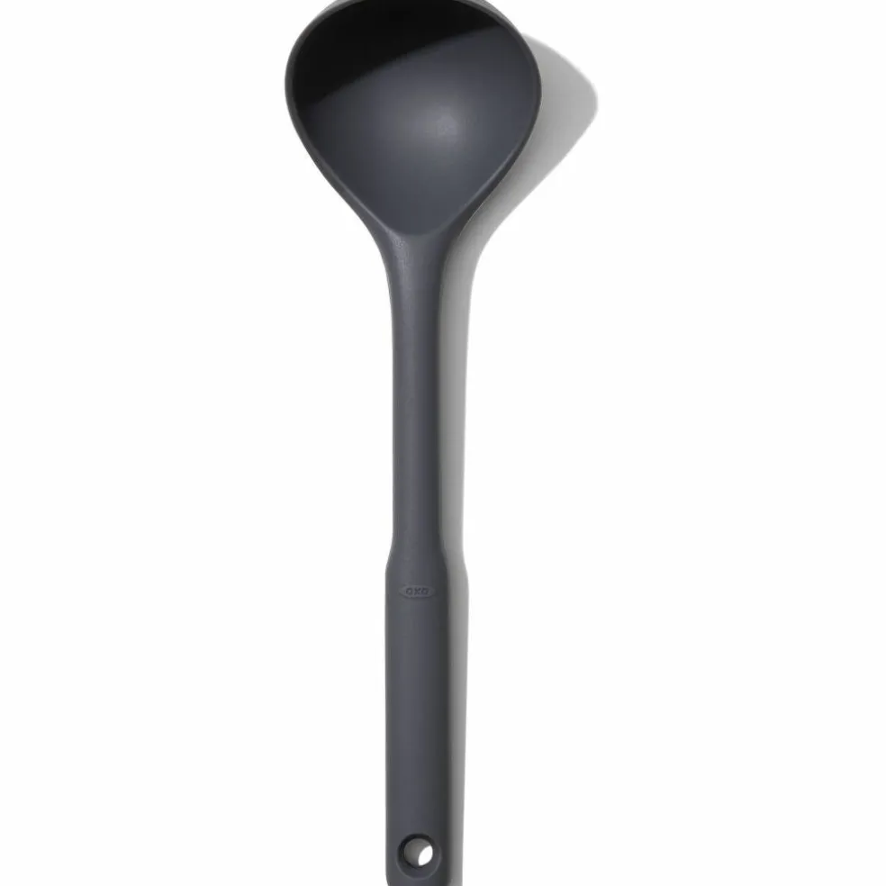 Soppslev silikon grå, stor 33,5 cm