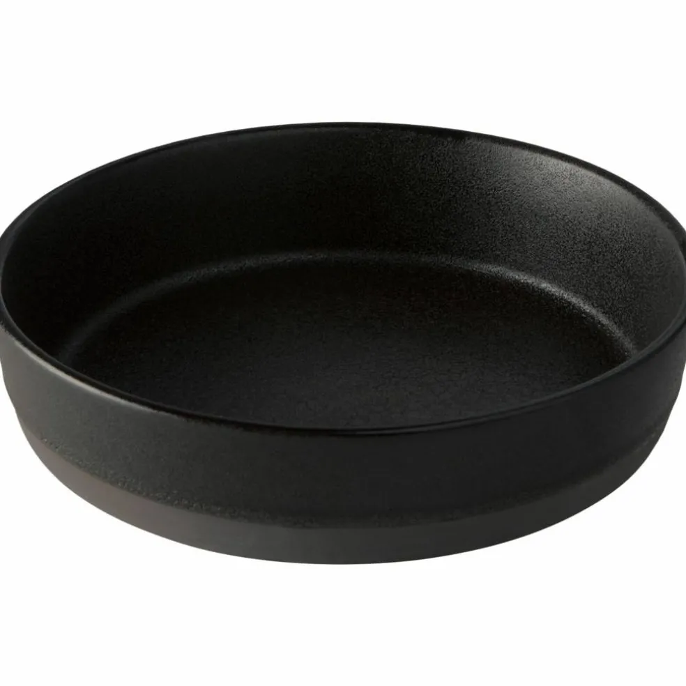 Sopptallrik, titanium black