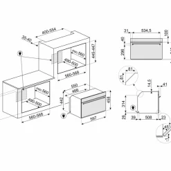 SO4302S3X Kombinationsugn Classic Rostfri 40L