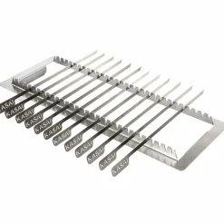 Spettstativ & grillspett 12 st (Long)