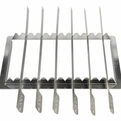 Spettstativ & grillspett 6 st (Medium Wide)