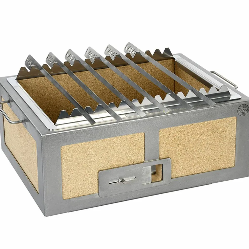 Spettstativ & grillspett 6 st (Medium Wide)