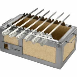 Spettstativ & grillspett 6 st (Medium Long)