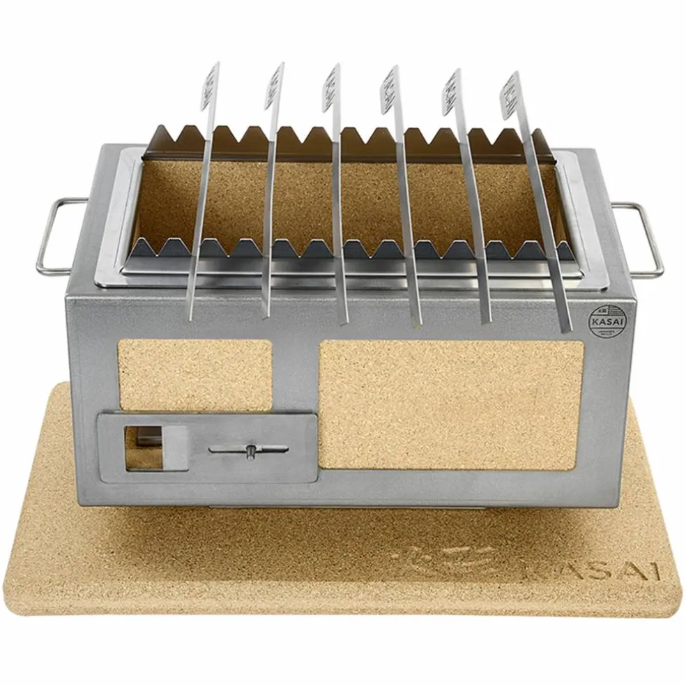 Spettstativ & grillspett 6 st (Nano Pro)
