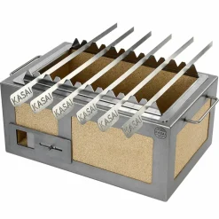 Spettstativ & grillspett 6 st (Nano Pro)