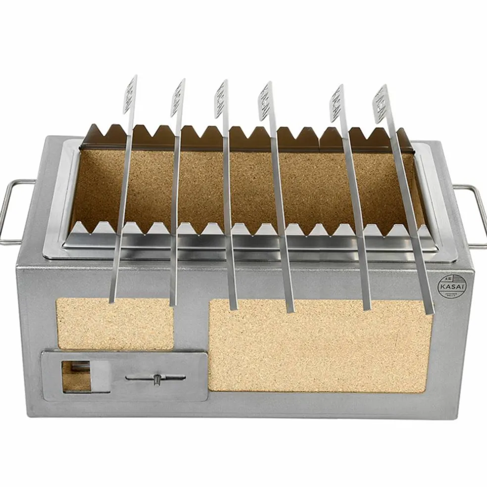 Spettstativ & grillspett 6 st (Nano Pro)