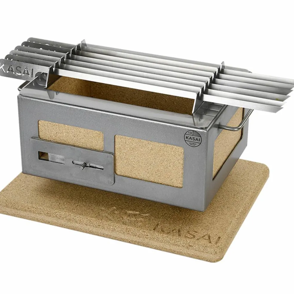 Spettstativ & grillspett 12 st (XL)