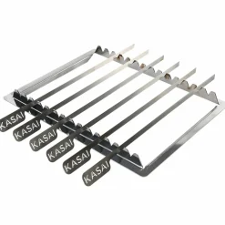 Spettstativ & grillspett 12 st (XL)