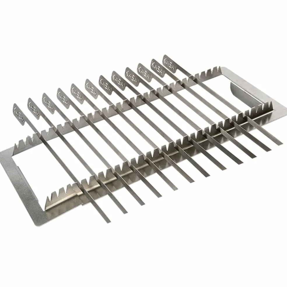 Spettstativ & grillspett 12 st (XL)