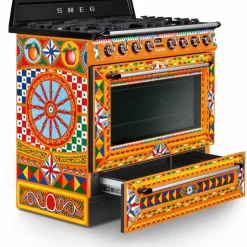 Spis m. gashäll Dolce & Gabbana Divina Cucina TR90DGC9 90 cm