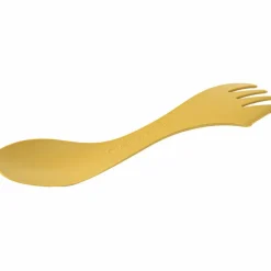 Spork large serving, musty yellow