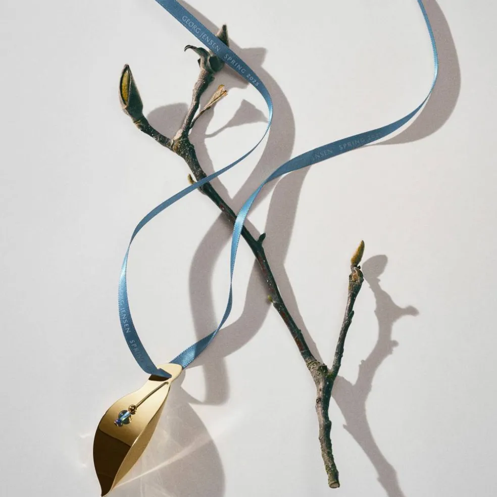Spring 2025 prydnadsblad, 18K guld
