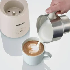 Spuma Lite mjölkskummare 400 ml, svart