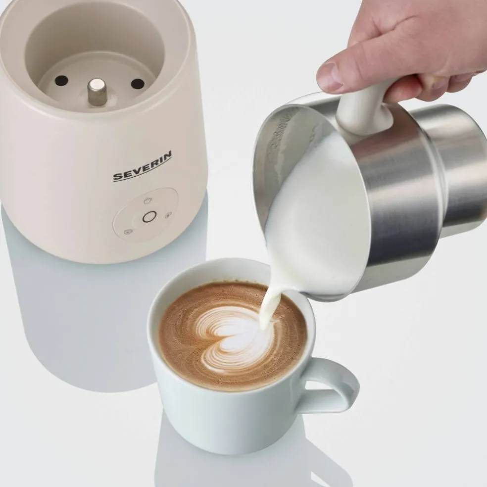 Spuma Lite mjölkskummare 400 ml, svart