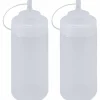 Squeezeflaska 700 ml med lock, 2-pack