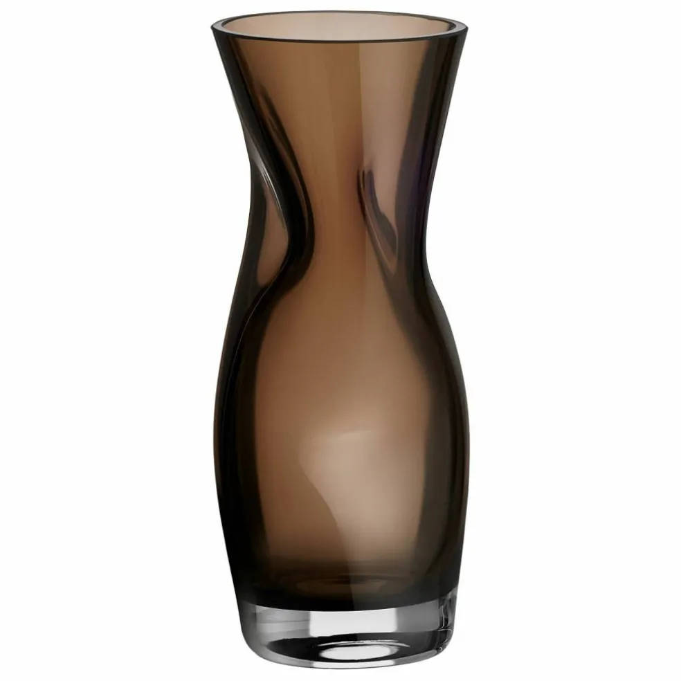 Squeeze vas 23 cm, smokey brown